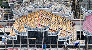 江西泰和：修繕古建 保護(hù)文物